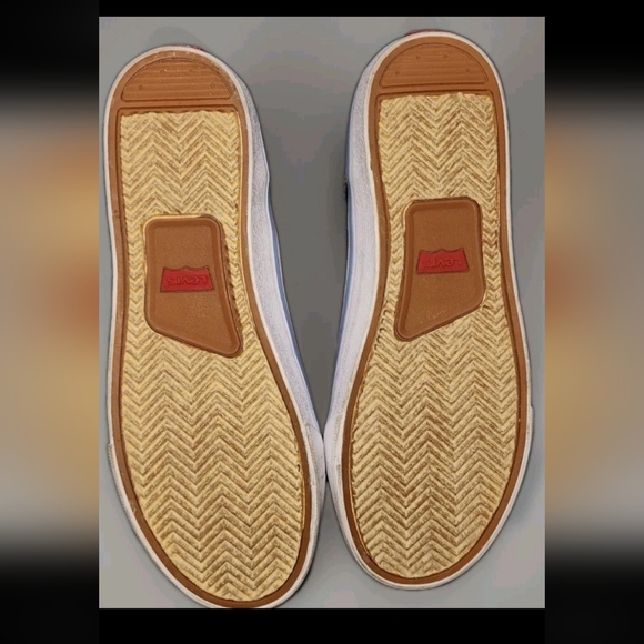 Levi’s High Top Denim Sneakers Womens Size 7.5Casual Lace Up (Mint Condition) - Picture 10 of 10